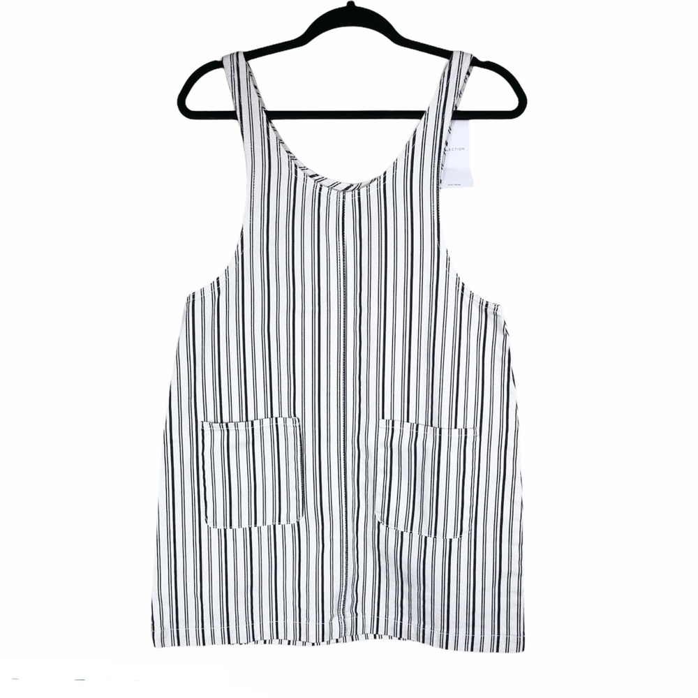 NWT DNM Collection Stripe Apron Style Dress